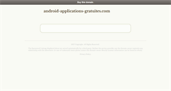 Desktop Screenshot of android-applications-gratuites.com